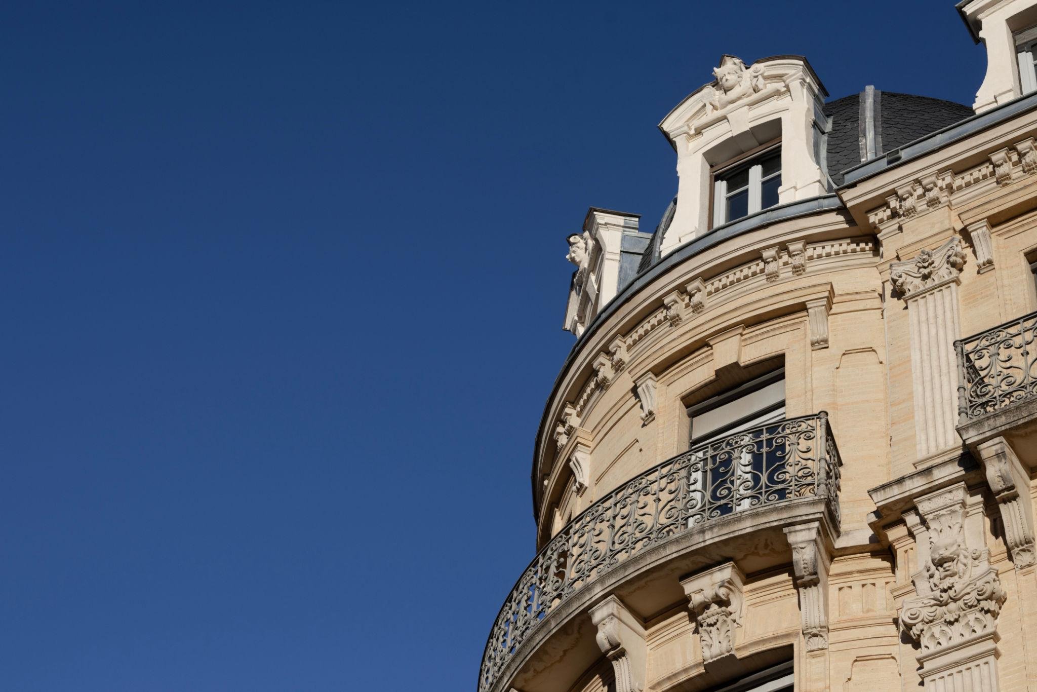 Heritage Haussmann architecture